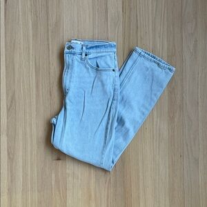 Abercrombie curve love straight jeans